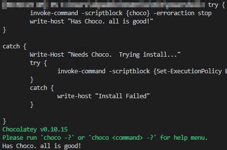 Choco Checker example